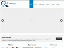 Tablet Screenshot of conteudoeditora.com.br